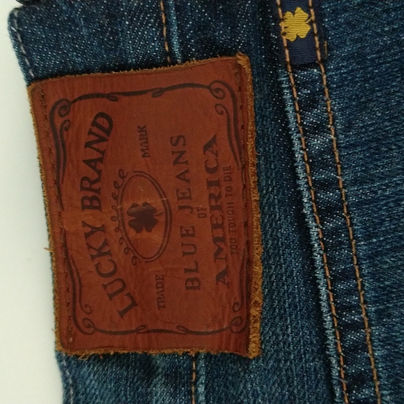 Lucky Brand Jeans  165 Straight Men's Size 38x32 - Very Nice Jeans - Picture 10 of 15
